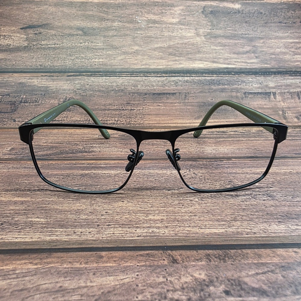 Champion Elite CUFL6004CG C03 Black Olive 58-18-145 Rectangular Eyeglass Frames